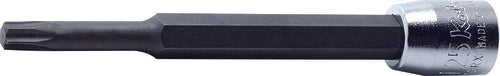 1/4 Sq. Dr. TORX® T27 Bit Socket - Length 80mm