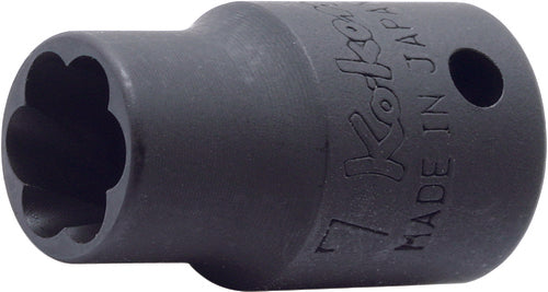 1/4 Sq. Dr. Nut Twister  4mm  Length 23mm