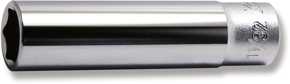 1/4 Sq. Dr. Socket  11/32 6 point Length 50mm