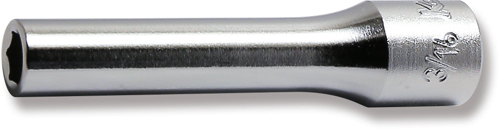 1/4 Sq. Dr. Socket  3/16 6 point Length 50mm