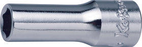 Douille carrée 1/4" (11 mm), 6 pans, longueur 32 mm 