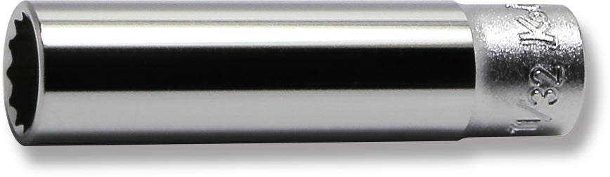 1/4 Sq. Dr. Socket  11/32 12 point Length 50mm