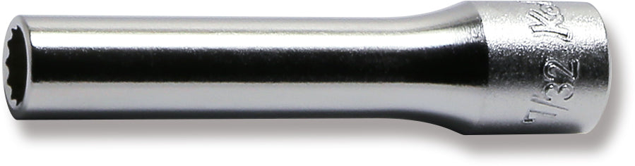 1/4 Sq. Dr. Socket  7/32 12 point Length 50mm