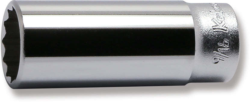 1/4 Sq. Dr. Socket  9/16 12 point Length 50mm