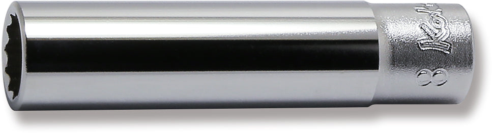 1/4 Sq. Dr. Socket  8mm 12 point Length 50mm