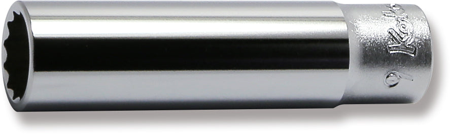 1/4 Sq. Dr. Socket  9mm 12 point Length 50mm