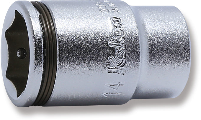 Douille semi-profonde NUT GRIP® 1/4 Sq. Dr. 14 mm 