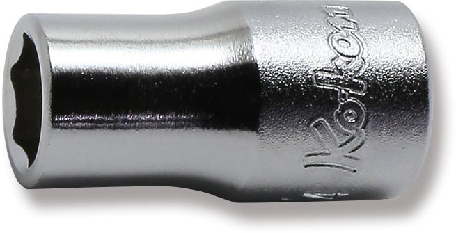 1/4 Sq. Dr. 6 point chrome SAE Socket  1/4