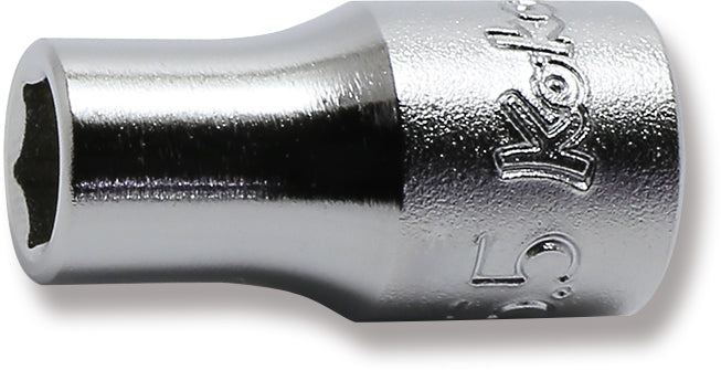 1/4 Sq. Dr. 6 point chrome Metric Socket  5.5mm