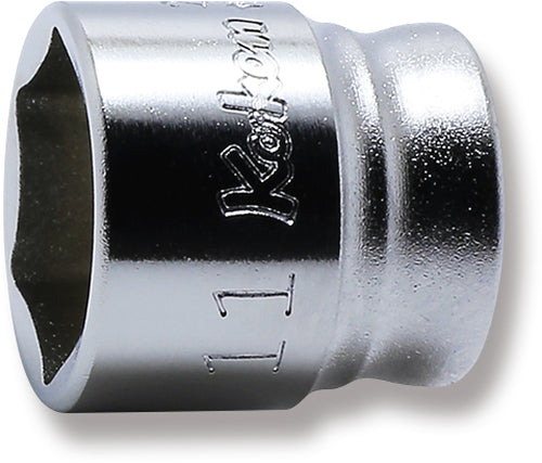 1/4 Sq. Dr. Z-Series 6 point chrome Metric Socket  11mm
