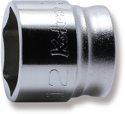 1/4 Sq. Dr.  Z-series 6 point chrome Metric Socket  12mm