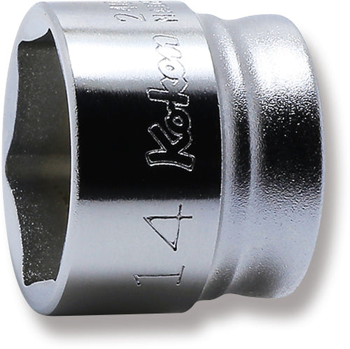 1/4 Sq. Dr. Z-Series 6 point chrome Metric Socket  14mm