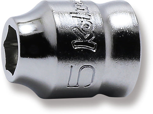 1/4 Sq. Dr. Z-Series 6 point chrome Metric Socket  5mm
