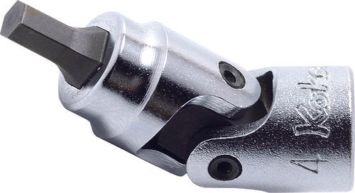 Douille universelle 1/4" Sq. Dr. 6 mm, hexagone de 6 mm, longueur 40 mm 