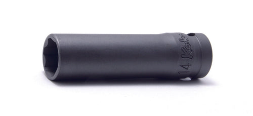 Douille carrée 1/2 pouce, longueur de surface 77 mm 