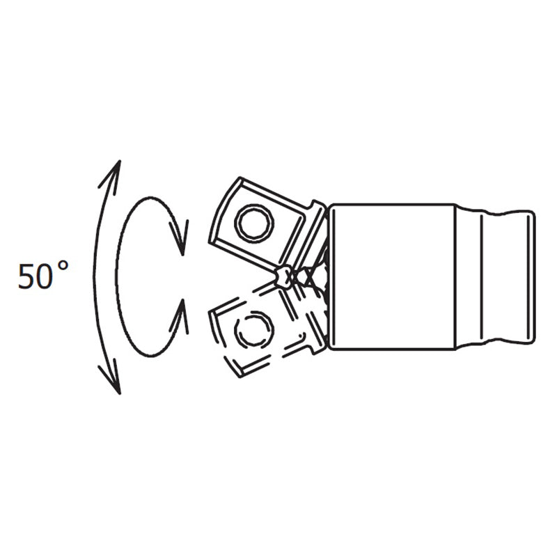 1/4 Sq. Dr. Universal Joint  1/4 Square Length 30mm Z-series