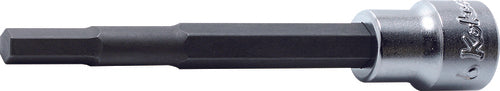 3/8 Sq. Dr. Bit Socket  6mm Hex Length 100mm