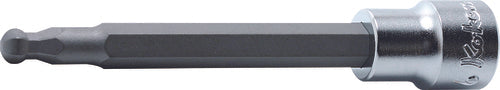 3/8 Sq. Dr. Bit Socket  10mm Ballpoint Hex Length 62mm
