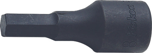 3/8 Sq. Dr. Bit Socket  10mm Hex Length 52mm