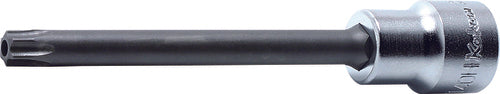 3/8 Sq. Dr. Round Shank Tamper-Resistant TORX® T45H Bit Socket - Length 100mm