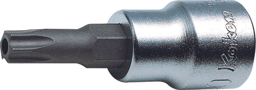 3/8 Sq. Dr. Tamper-Resistant TORX® T50H Bit Socket - Length 50mm