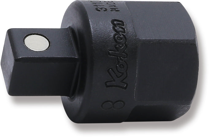 3/8 Sq. Dr. Bit Socket  8mm Square Length 28mm For Drain Plug Magnet / Outer Hex 17mm