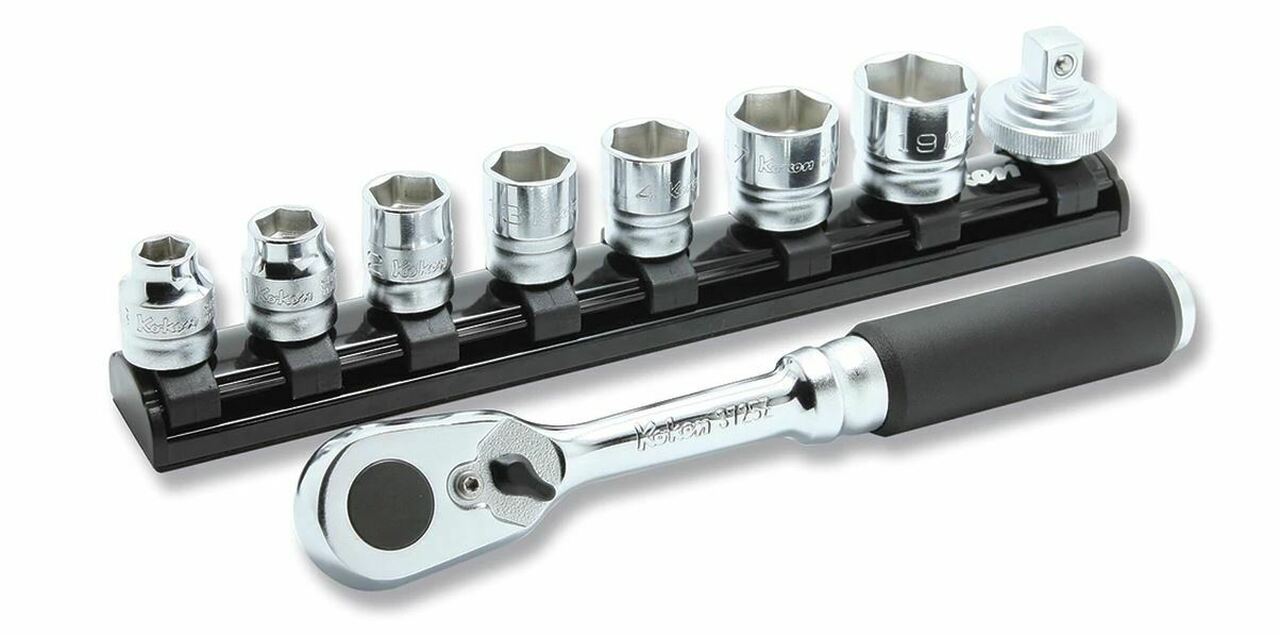 3/8 Sq. Dr. 9 Piece Z-Series 6-Point Metric Socket set  8-19mm