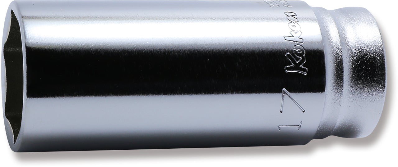 Douille métrique chromée 6 pans série Z 3/8" (19 mm) 