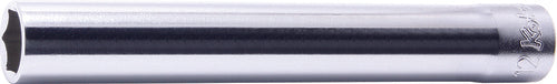 Douille carrée 3/8" 10 mm, 6 pans, longueur 120 mm 
