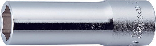 Douille carrée Whitworth 3/8" à 12 pans, longueur 55 mm 