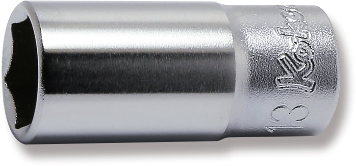 3/8 Sq. Dr. Socket  13mm 6 point Length 40mm