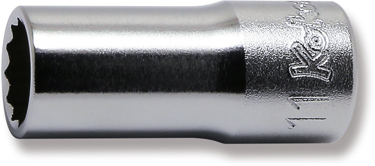 3/8 Sq. Dr. Socket  11mm 12 point Length 40mm