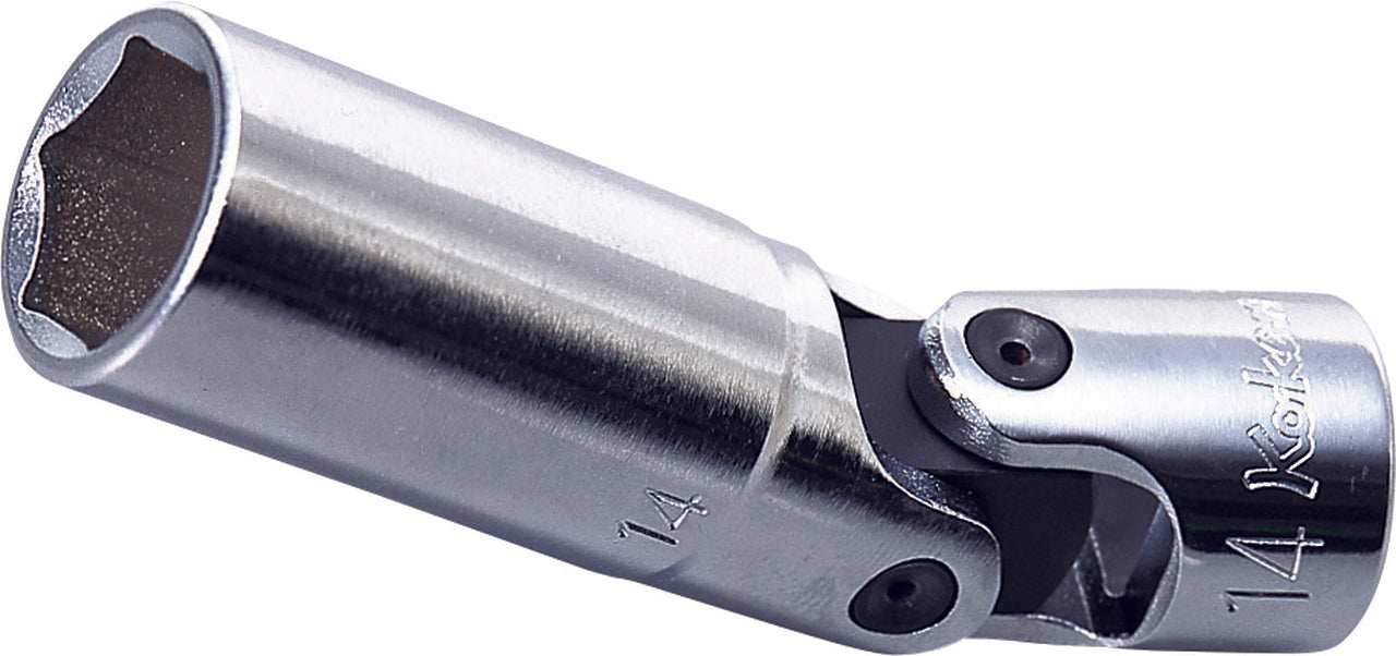 Douille universelle 3/8" carré, longueur 8 mm, 75 mm 