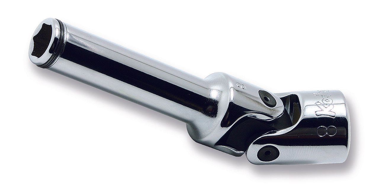 Douille universelle 3/8" carrée, écrou de 10 mm, longueur de serrage 89 mm pour bougie de préchauffage 