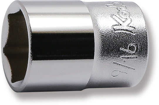 3/8 Sq. Dr. 6-Point SAE Chrome Socket in 9/16"