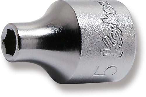 3/8 Sq. Dr. 6 point Metric Chrome Socket in 5mm