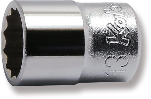 3/8 Sq. Dr. Socket  13mm 12 point Length 26mm