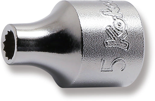 3/8 Sq. Dr. Socket  5mm 12 point Length 26mm