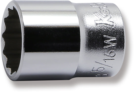 3/8 Sq. Dr. Socket Whitworth 5/16 12 point Length 28mm