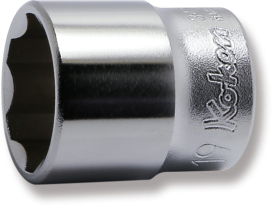 3/8 Sq. Dr. Socket  19mm Surface Length 30mm