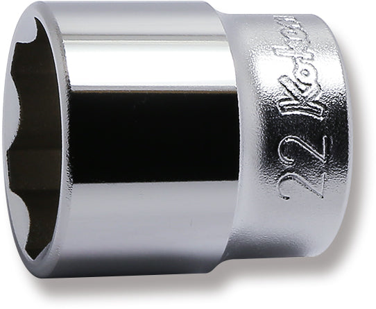 3/8 Sq. Dr. Socket  22mm Surface Length 32mm