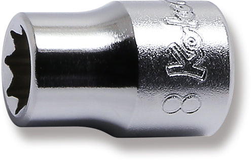 Douille métrique double carrée 3/8" 8 mm 