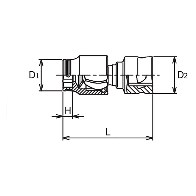 3/8 Sq. Dr. Z-series Universal NUT GRIP® Socket 17mm