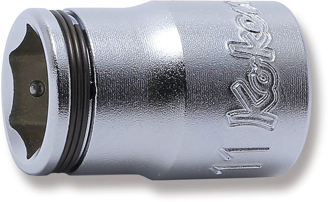 Douille carrée 3/8" pour écrou de 11 mm, longueur de serrage 26 mm 