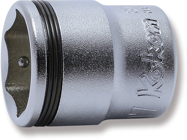 Douille carrée 3/8" (17 mm), longueur de serrage 28 mm 