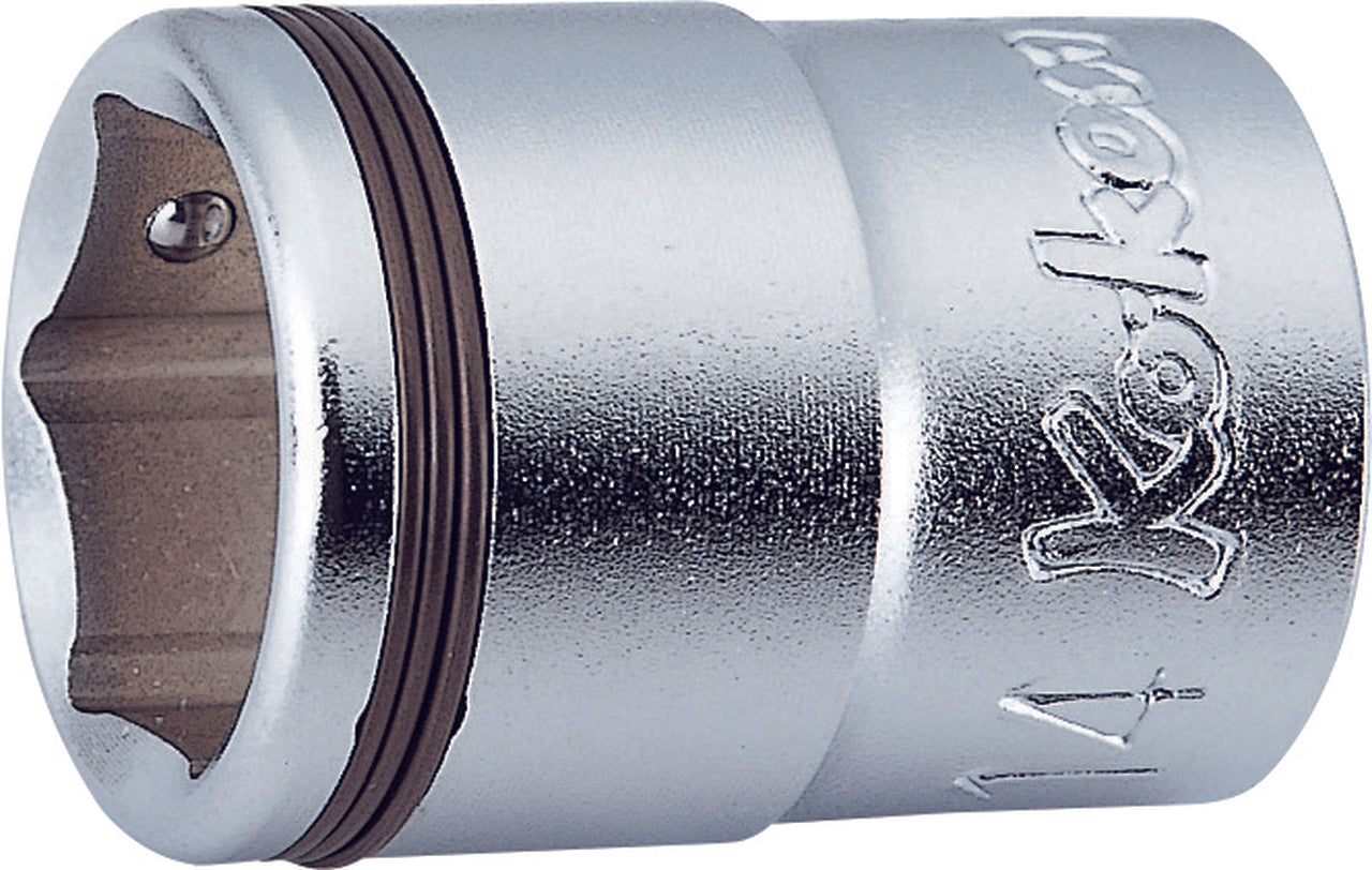 Douille carrée 3/8" pour écrou de 10 mm, longueur de serrage 26 mm 