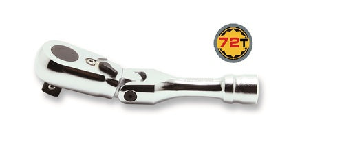 Z-Series 3/8" Sq.Dr. Flexible Ratchet, Reversible (Short),L=120mm - 72 Tooth