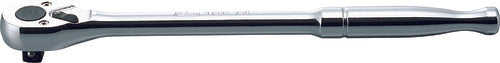 Poignée à cliquet 3/8" à 24 dents, longueur 250 mm, finition polie 