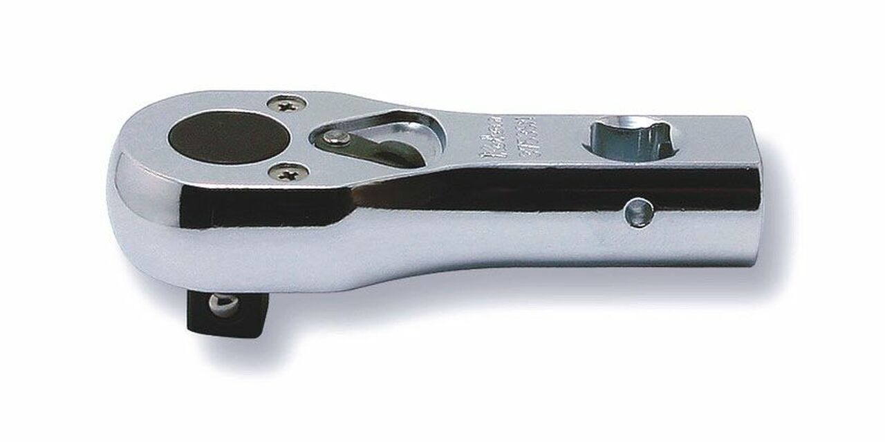 Poignée à cliquet 3/8" à 24 dents, longueur courte 81 mm 