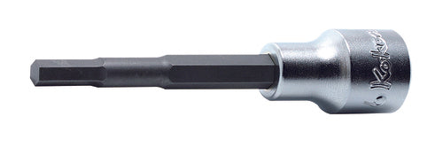 Douille à embout carré 1/2 pouce, hexagone de 10 mm, longueur 160 mm 